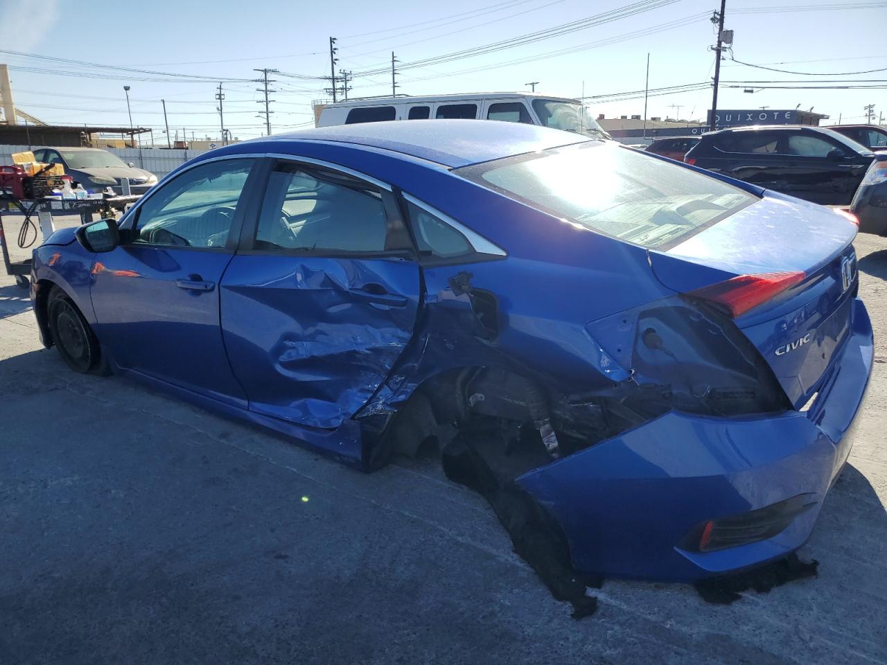 VIN 2HGFC2F58GH550358 2016 HONDA CIVIC no.2