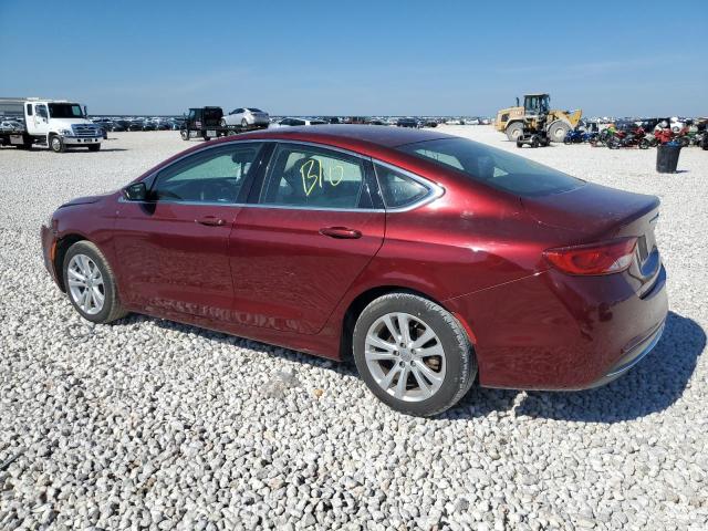  CHRYSLER 200 2016 Бордовий