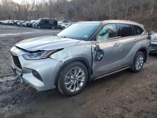  TOYOTA HIGHLANDER 2023 Серебристый