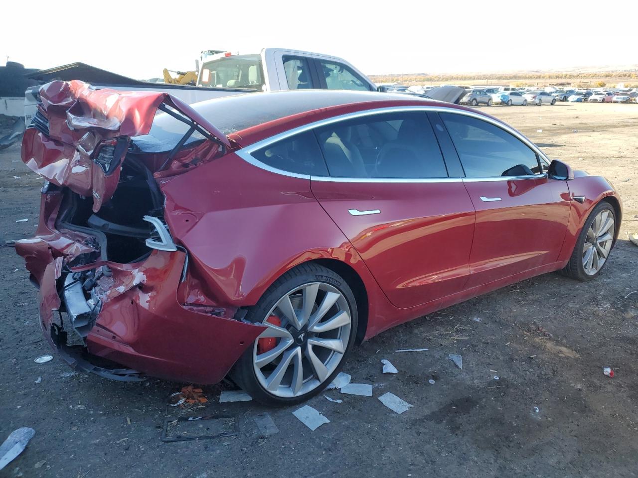 VIN 5YJ3E1EB7KF454894 2019 TESLA MODEL 3 no.3