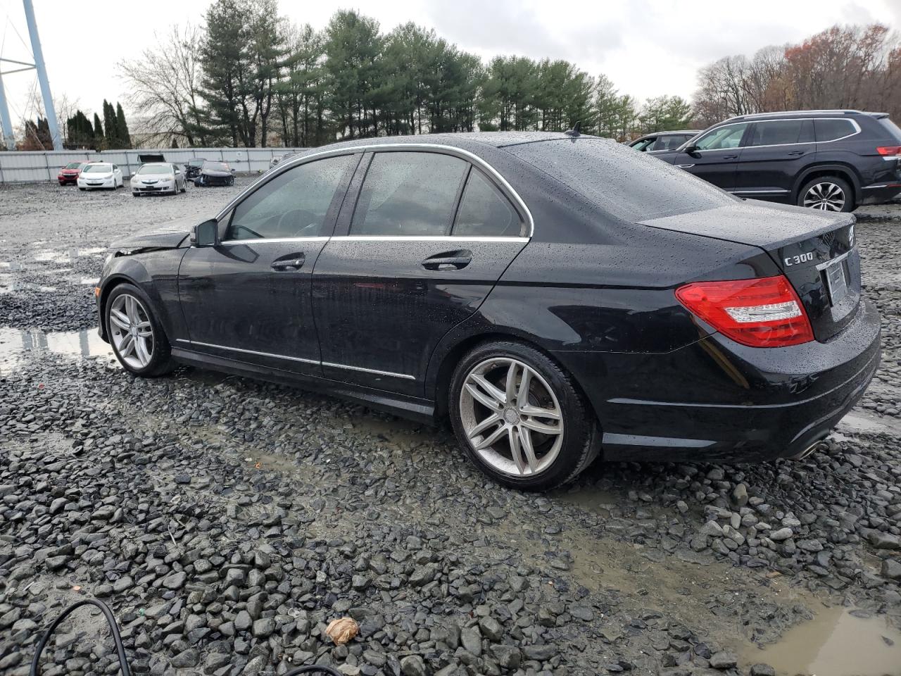 VIN WDDGF8AB9EA939277 2014 MERCEDES-BENZ C-CLASS no.2