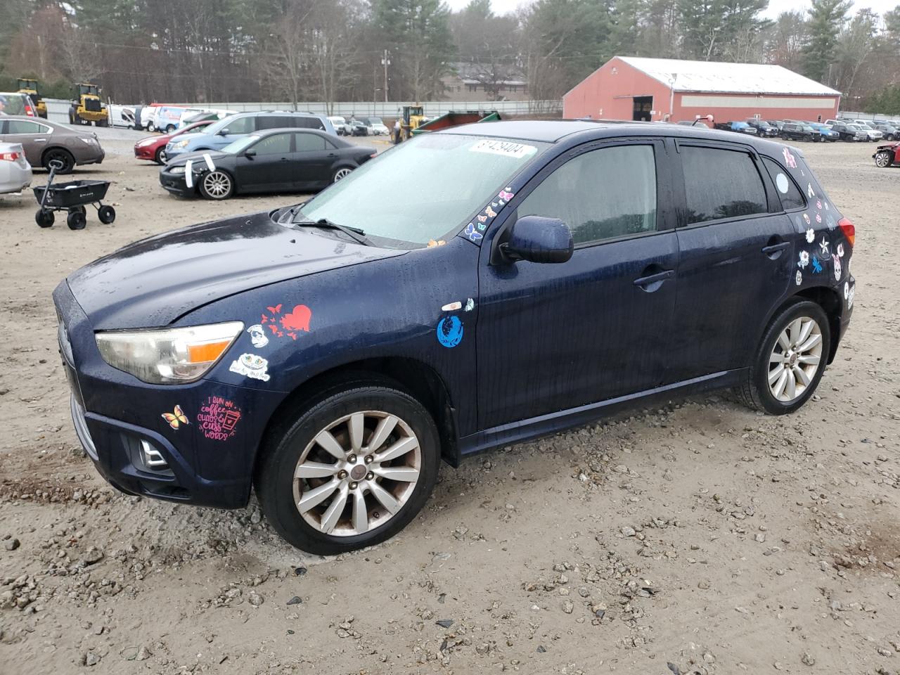 2011 Mitsubishi Outlander Sport Se VIN: JA4AR4AU7BZ008124 Lot: 81429404