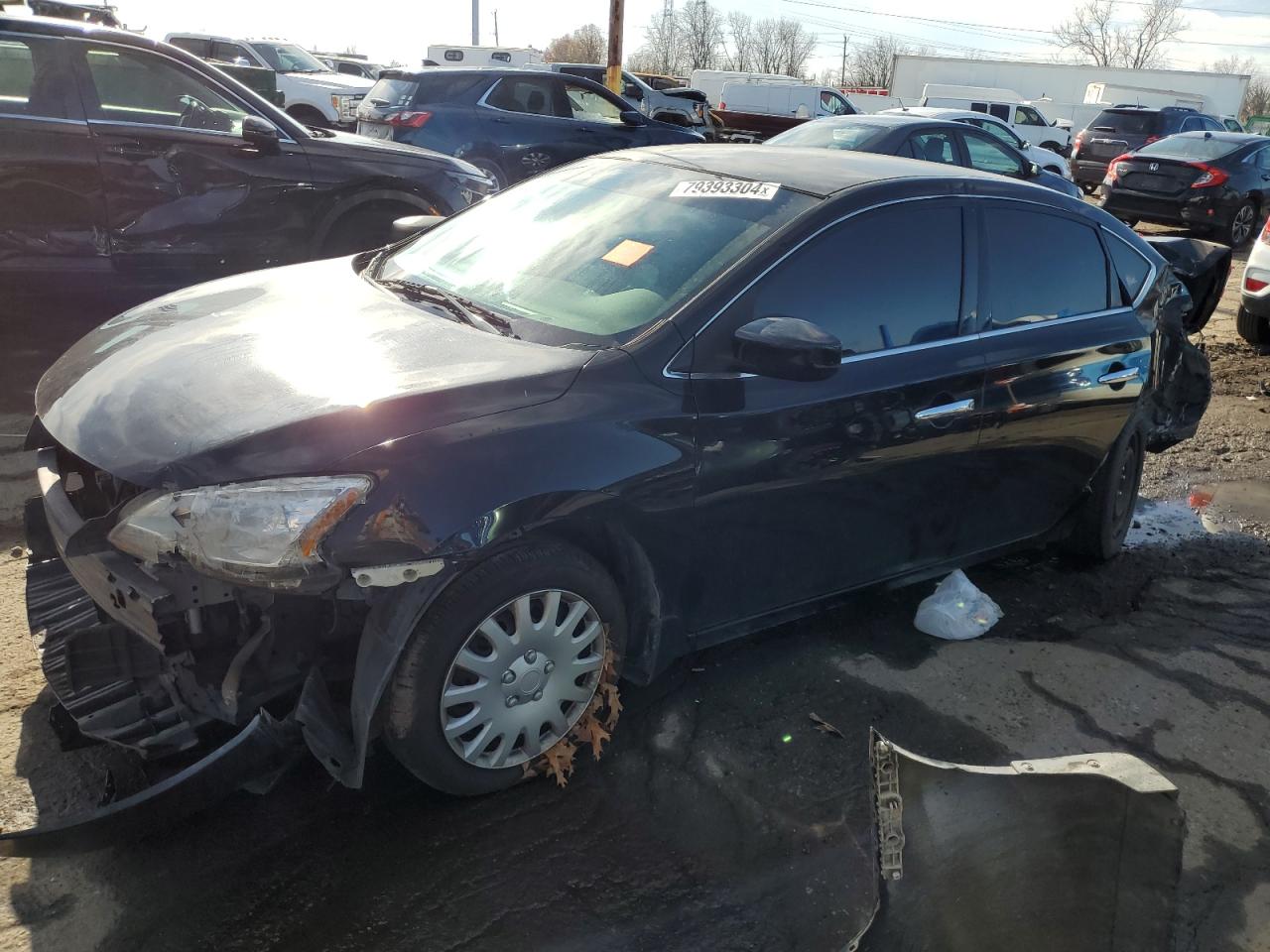 2015 Nissan Sentra S VIN: 3N1AB7AP2FY273753 Lot: 79393304