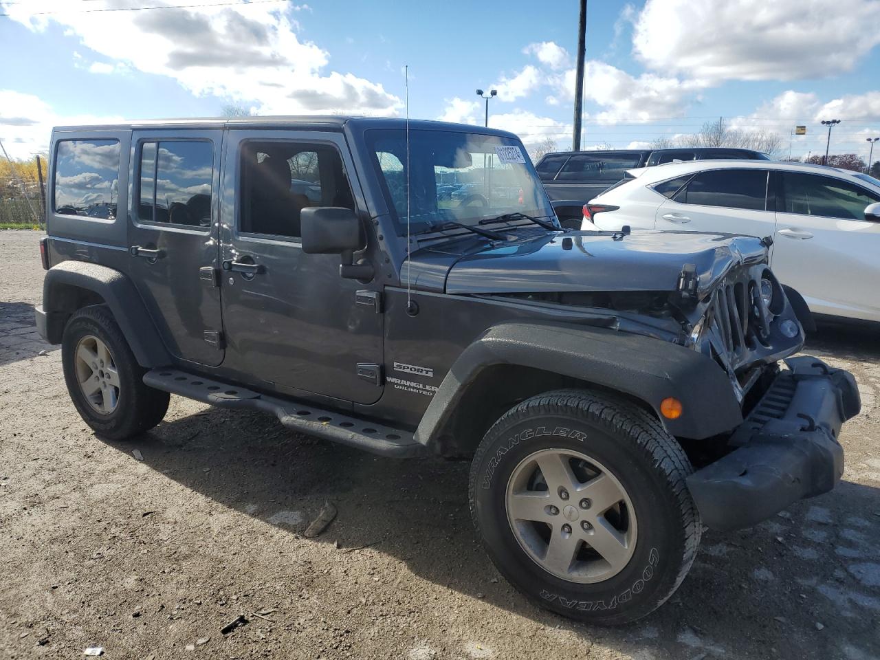 2016 Jeep Wrangler Unlimited Sport VIN: 1C4BJWDG1GL335485 Lot: 81225274