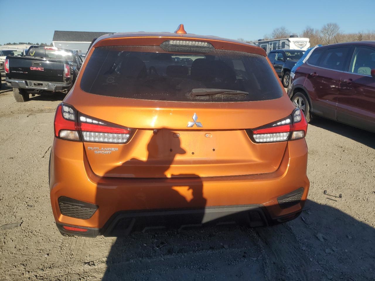 2021 Mitsubishi Outlander Sport Es VIN: JA4APUAU8MU007697 Lot: 81280374