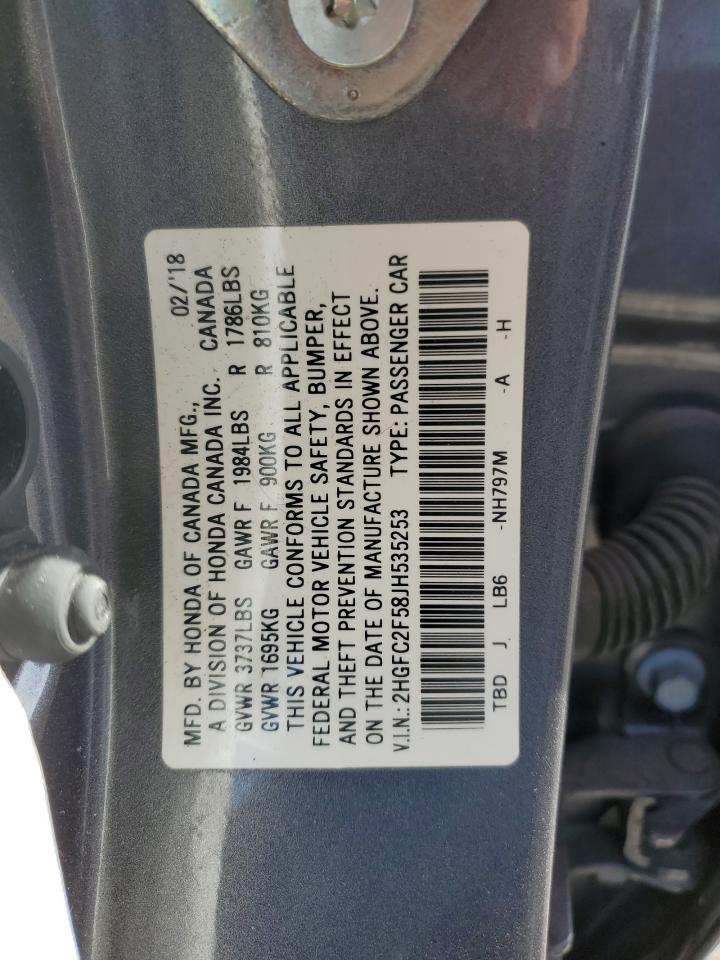 2018 Honda Civic - Image 14