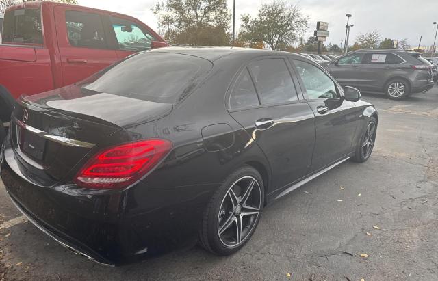 Sedans MERCEDES-BENZ C-CLASS 2016 Czarny