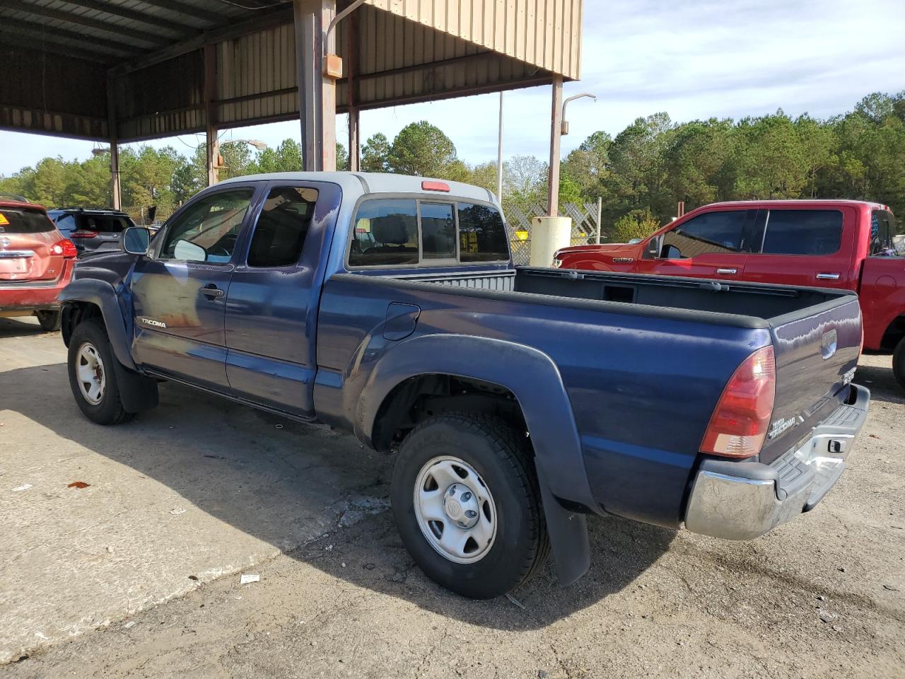 2005 Toyota Tacoma Prerunner Access Cab VIN: 5TETU62N55Z128304 Lot: 81046644