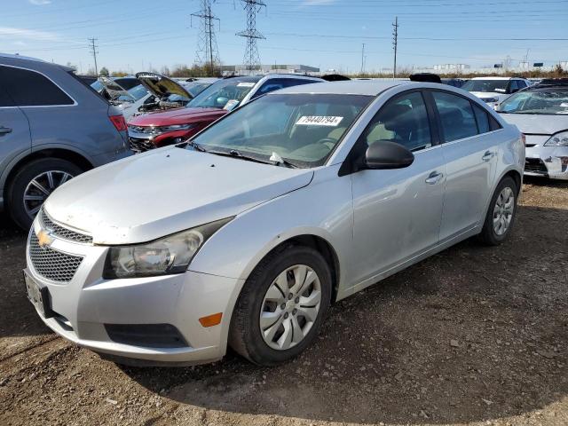  CHEVROLET CRUZE 2012 Сріблястий