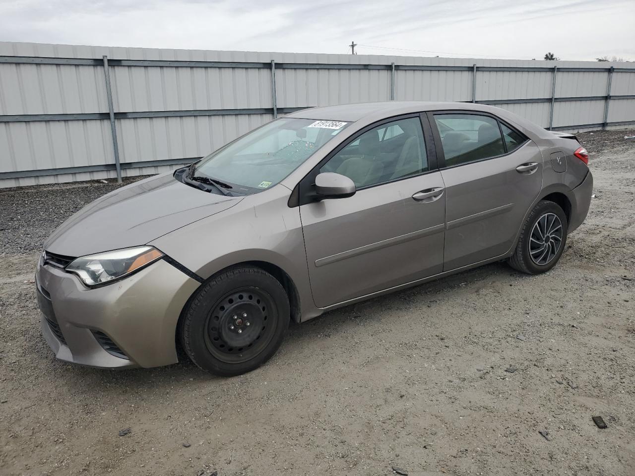 2016 TOYOTA COROLLA