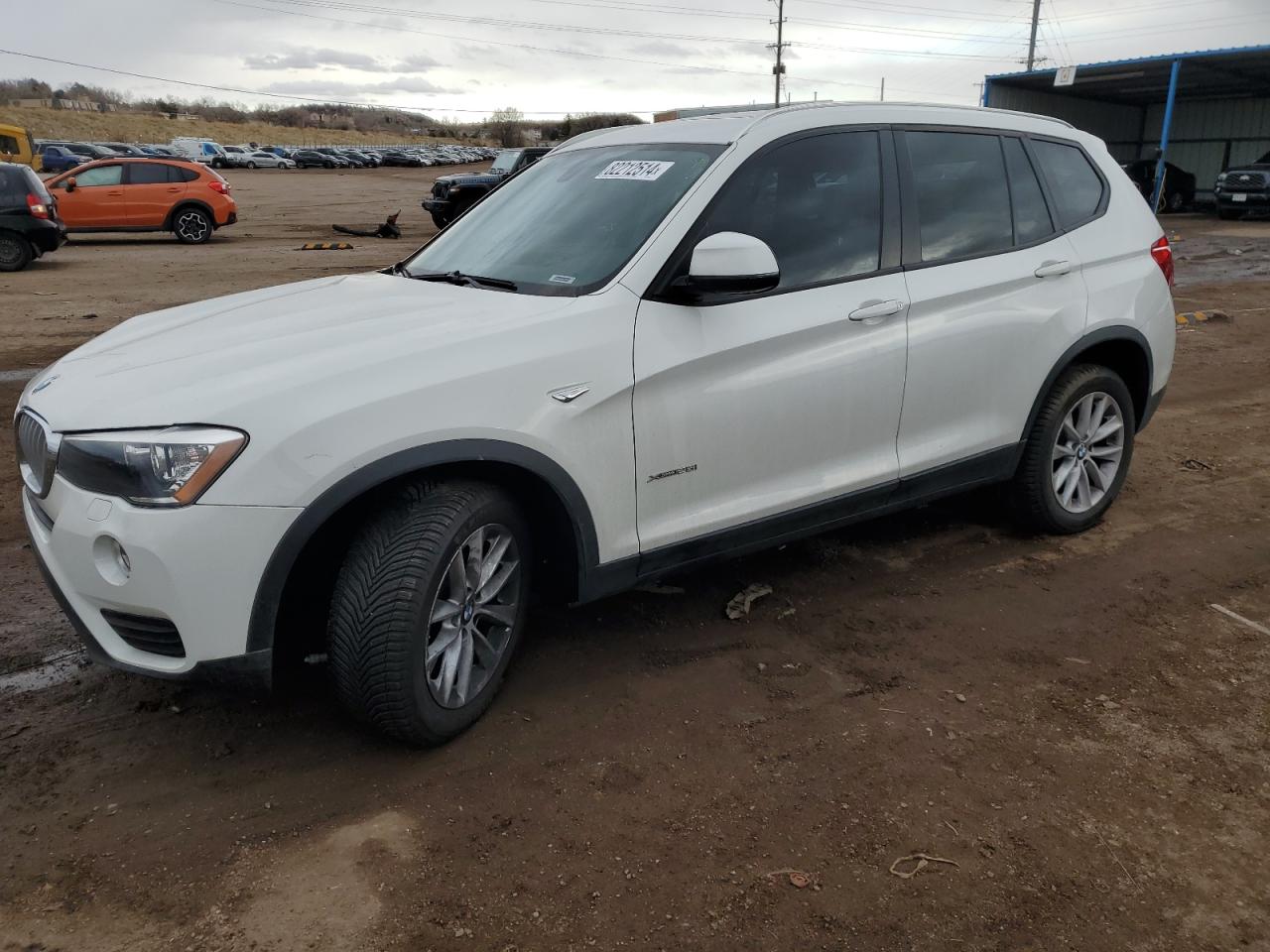 VIN 5UXWX9C32H0W69588 2017 BMW X3 no.1