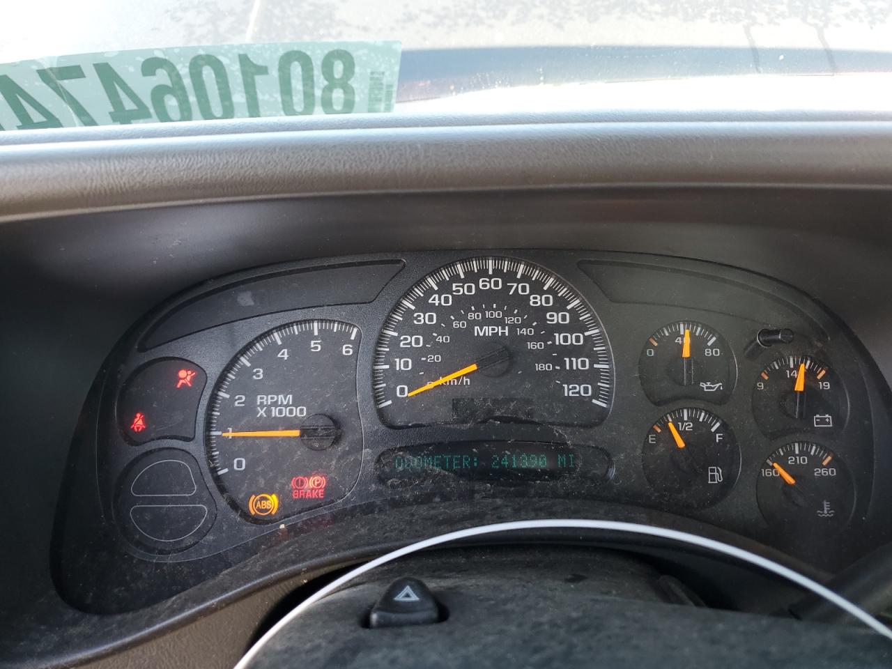 2004 GMC New Sierra K1500 VIN: 2GTEK19T041274800 Lot: 80106474