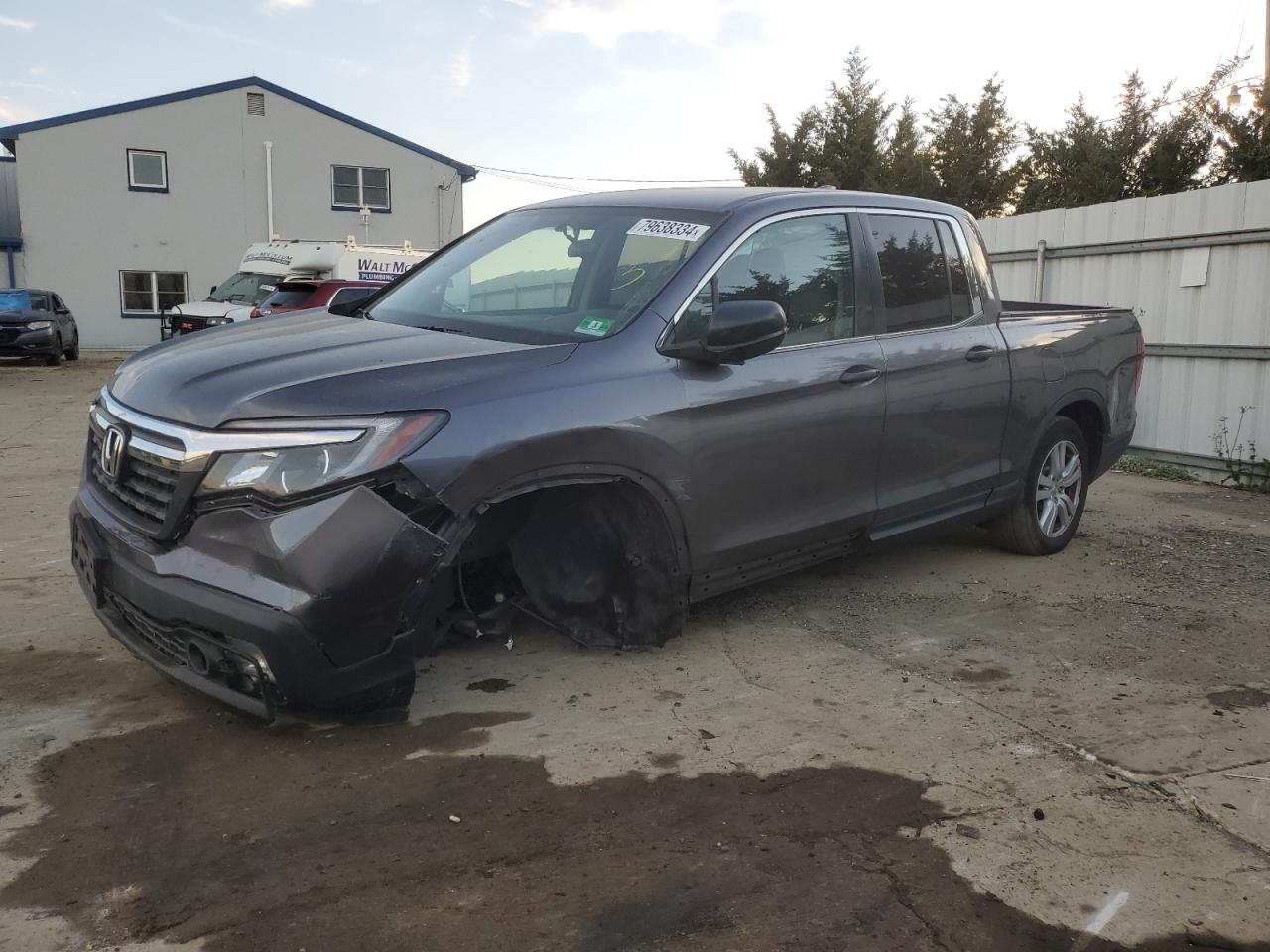 2017 Honda Ridgeline Rt for Sale in Windsor, NJ - Front End
