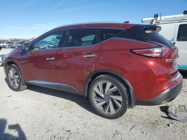  NISSAN MURANO 2018 Бордовый
