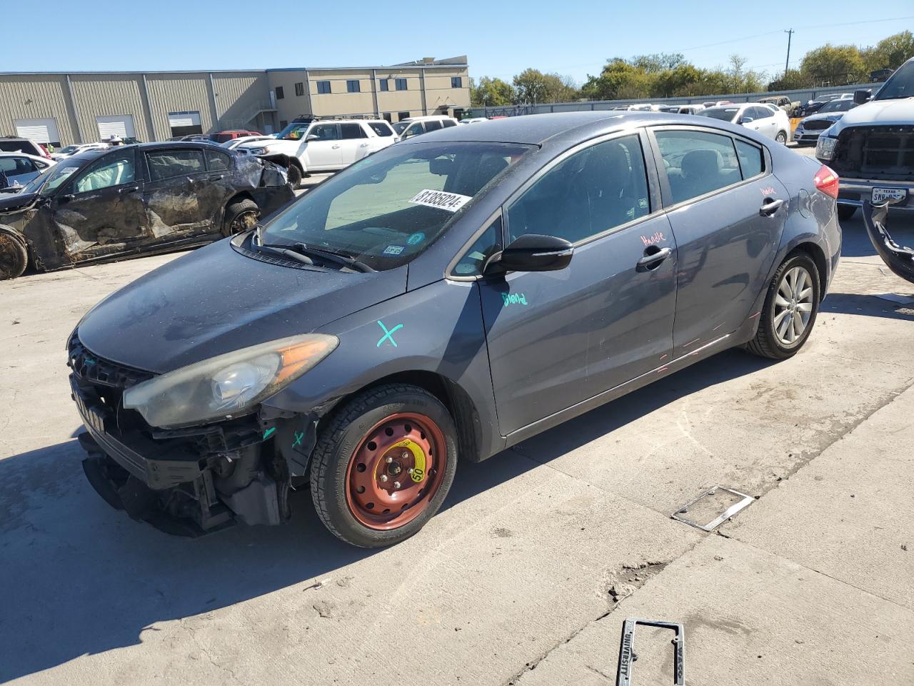 VIN KNAFX4A64F5413970 2015 KIA FORTE no.1