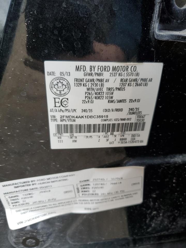 2013 Ford Edge - Image 13