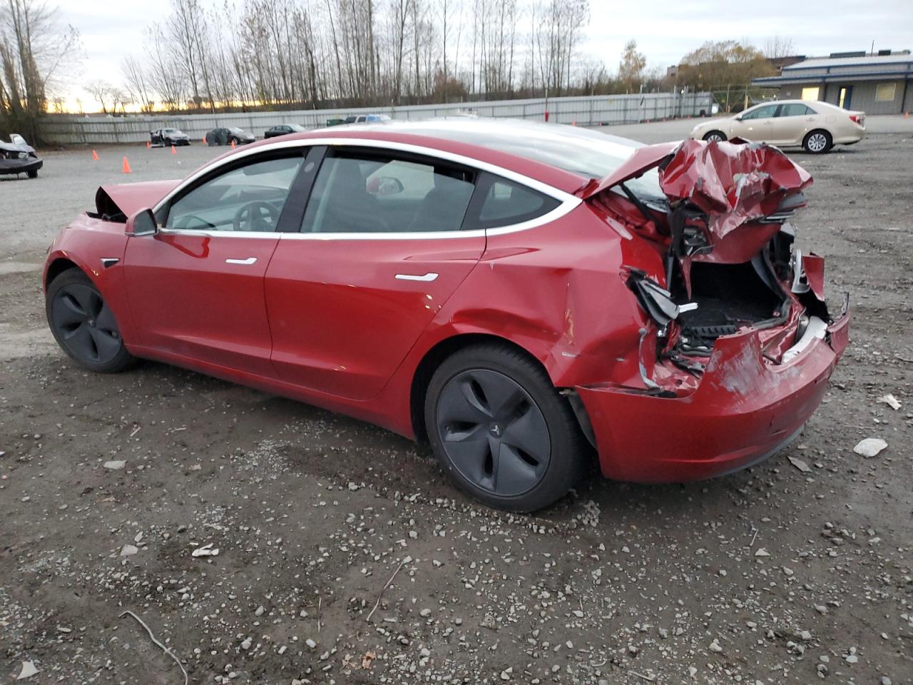 VIN 5YJ3E1EA5LF745340 2020 TESLA MODEL 3 no.2