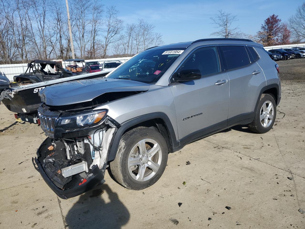 VIN 3C4NJDBN5PT537852 2023 JEEP COMPASS no.1