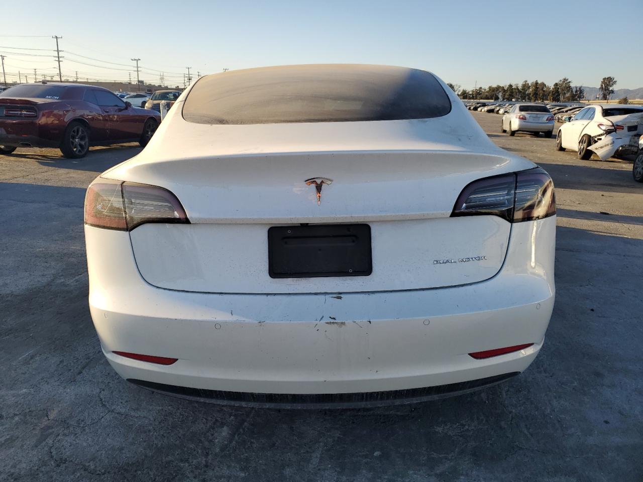 VIN 5YJ3E1EB7NF166877 2022 TESLA MODEL 3 no.6