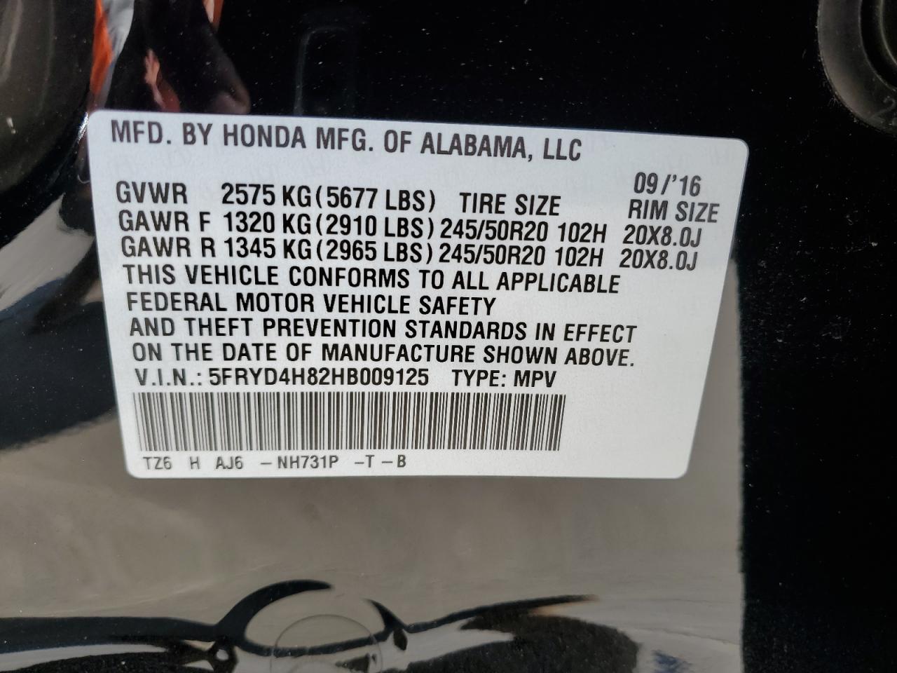 2017 Acura MDX - Image 15