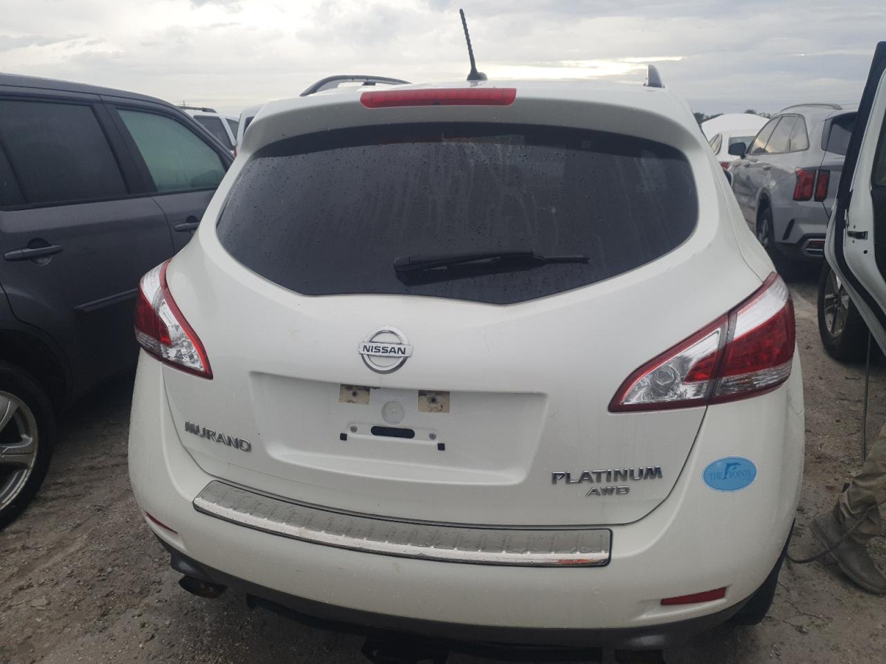 2012 Nissan Murano S VIN: JN8AZ1MW4CW227230 Lot: 81178314