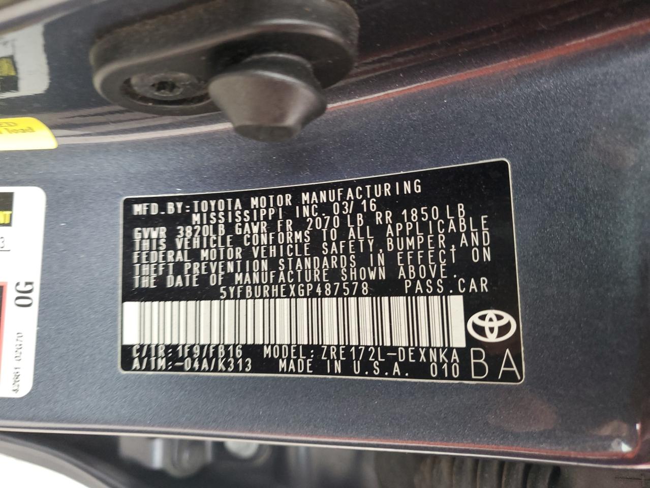 2016 Toyota Corolla - Image 14