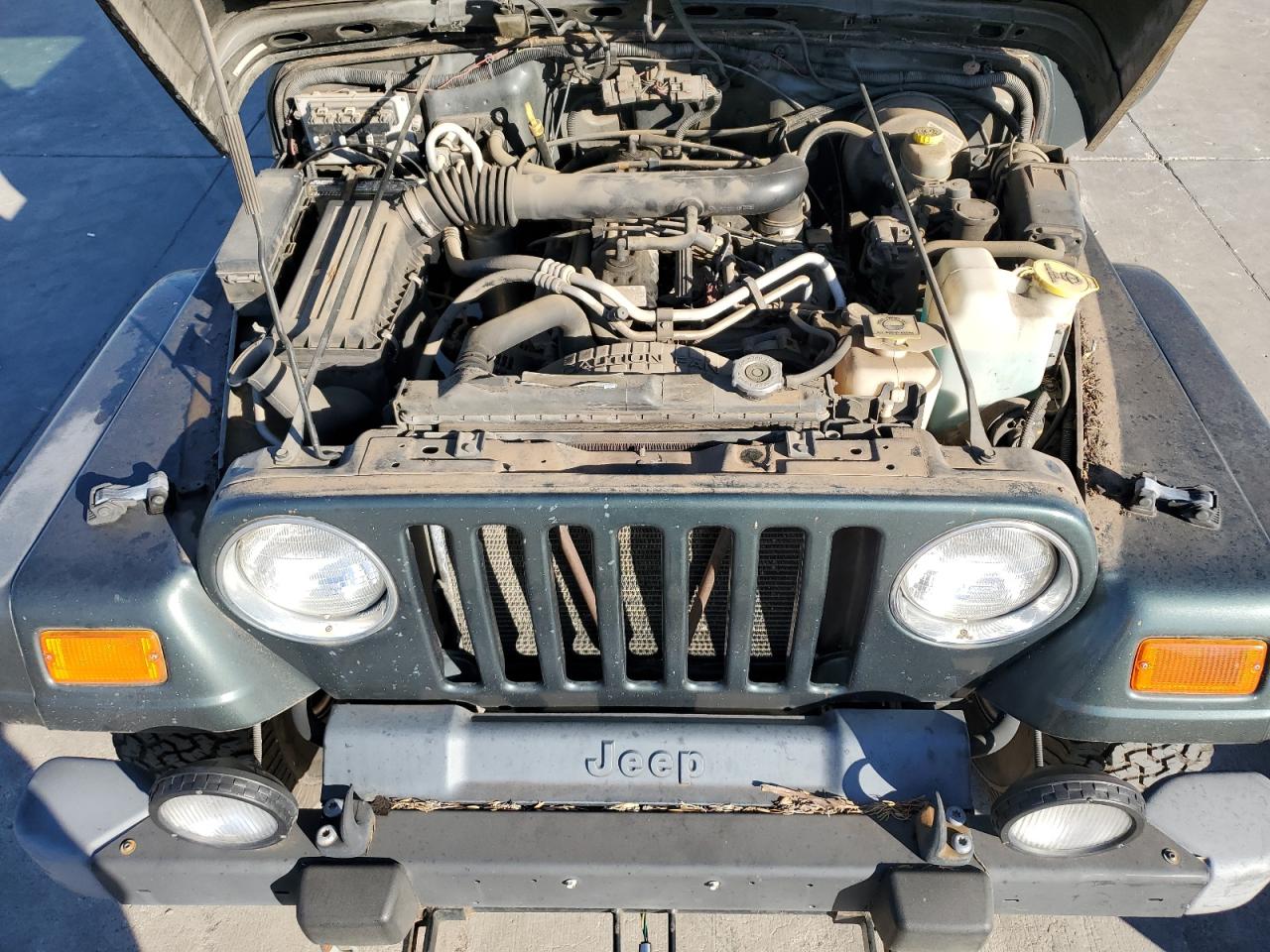 2002 Jeep Wrangler / Tj Sahara VIN: 1J4FA59SX2P749398 Lot: 80524844