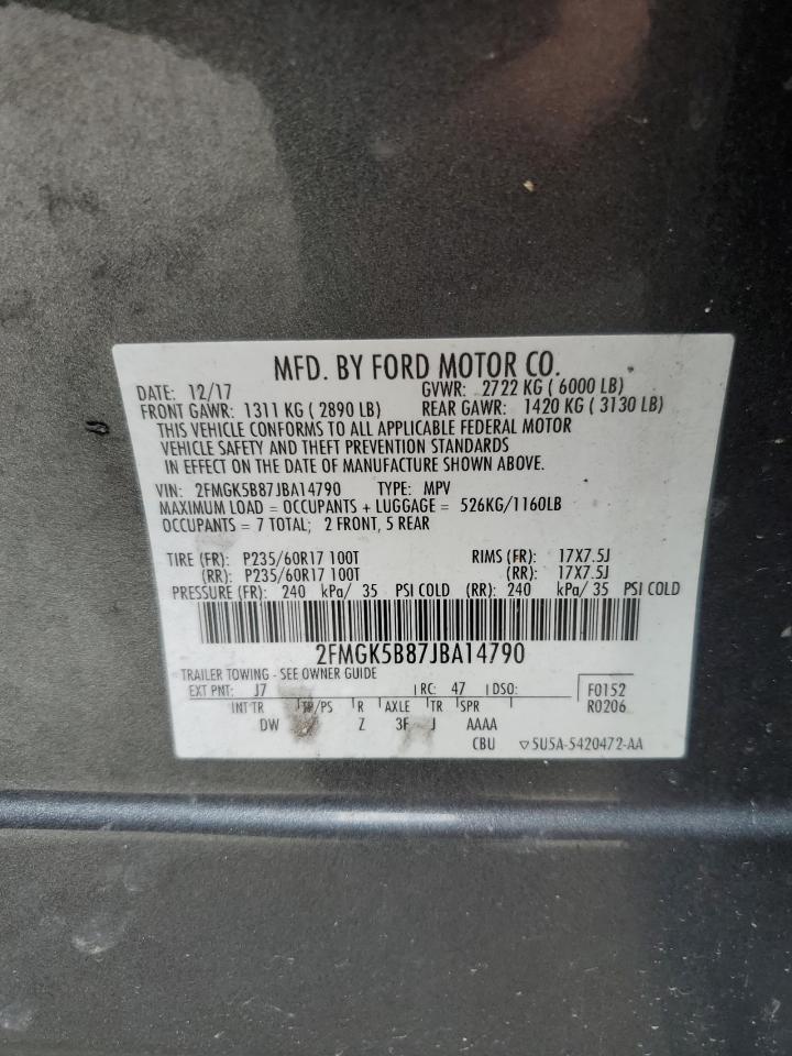 2018 Ford Flex - Image 16
