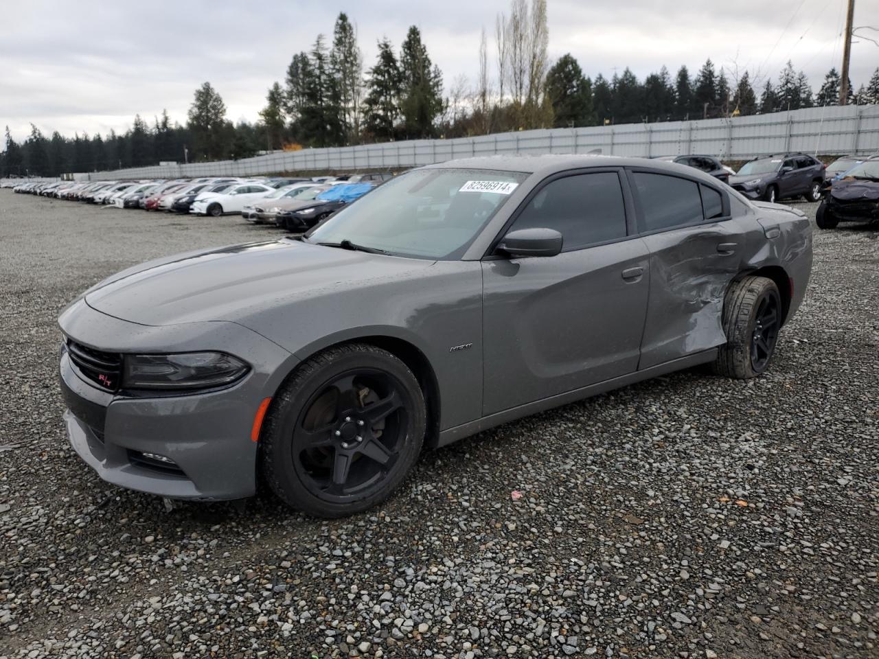 VIN 2C3CDXCTXJH162476 2018 DODGE CHARGER no.1