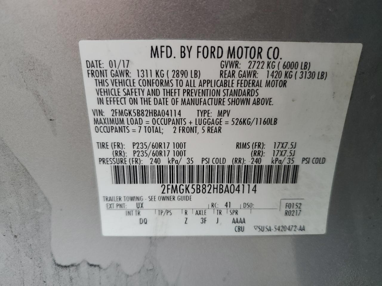 2017 Ford Flex - Image 16