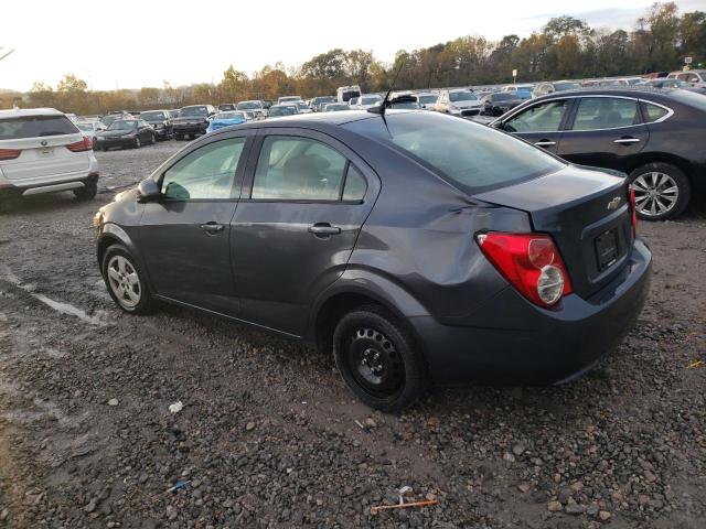  CHEVROLET SONIC 2013 Gray