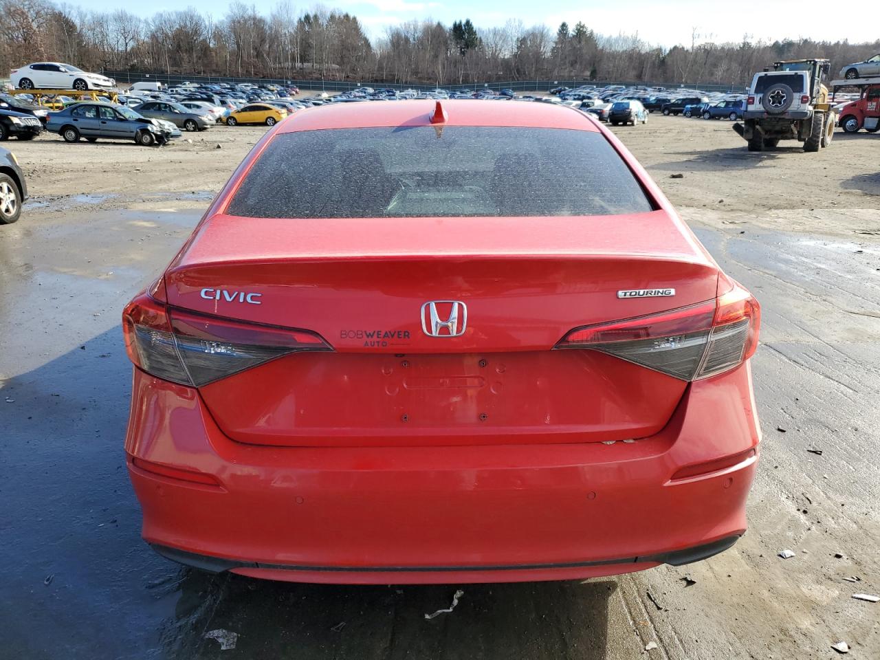 2022 Honda Civic Touring VIN: 2HGFE1F98NH300817 Lot: 80691684