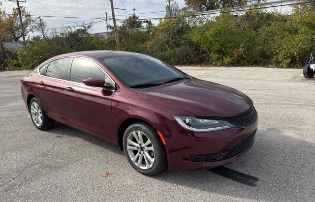 Седани CHRYSLER 200 2016 Червоний