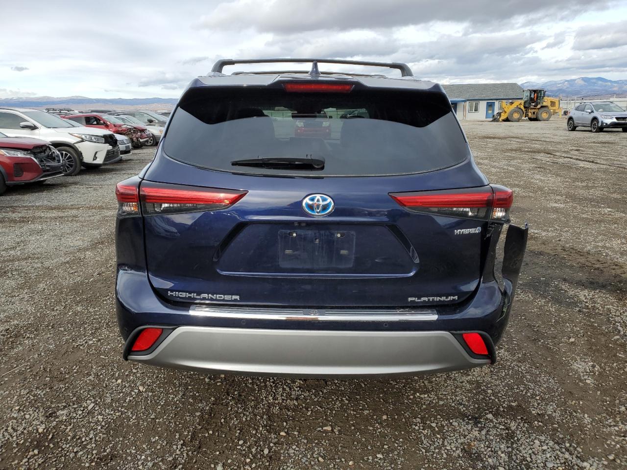 2021 Toyota Highlander Hybrid Platinum VIN: 5TDEBRCH7MS025678 Lot: 80923514