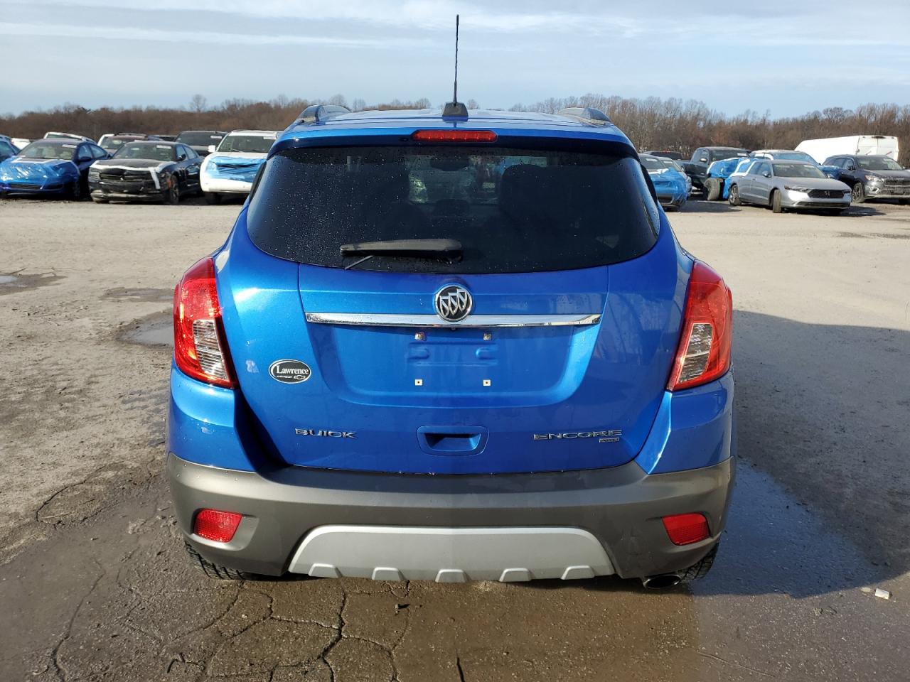 2015 BUICK ENCORE with FRONT END damage, VIN KL4CJFSB8FB114024