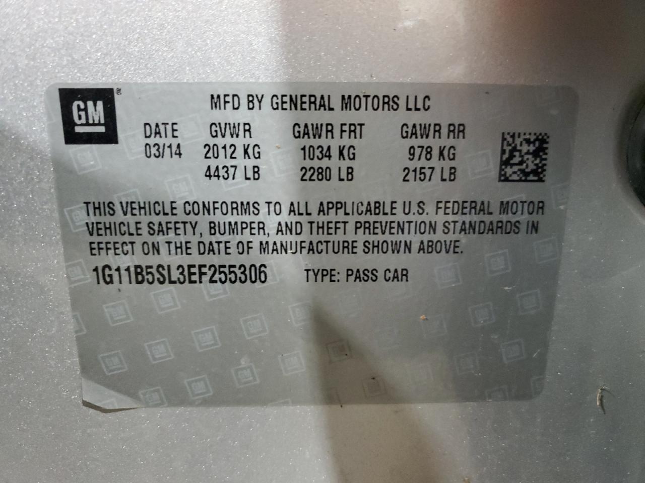 2014 Chevrolet Malibu - Image 12
