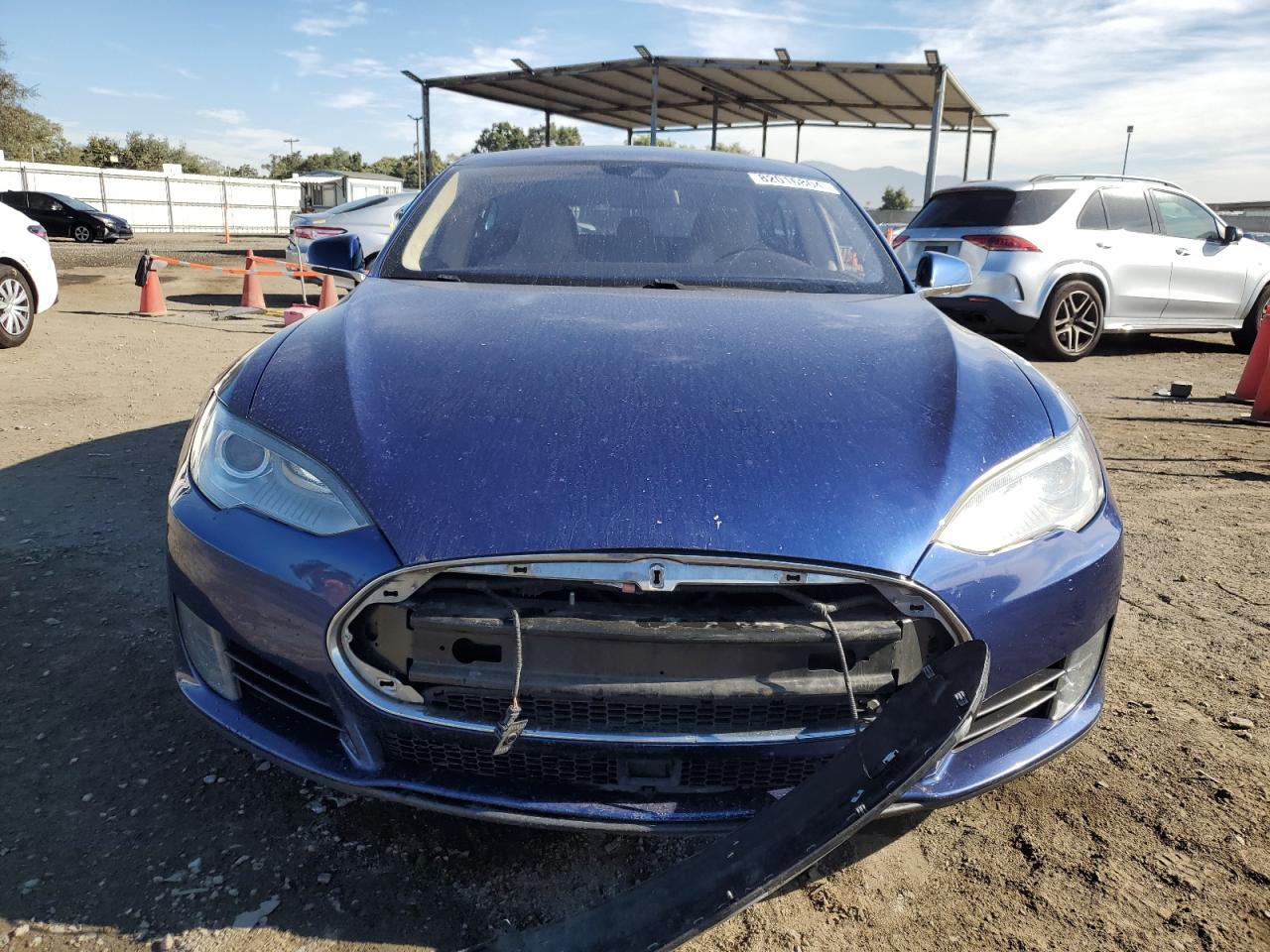 VIN 5YJSA1E2XFF116449 2015 TESLA MODEL S no.5