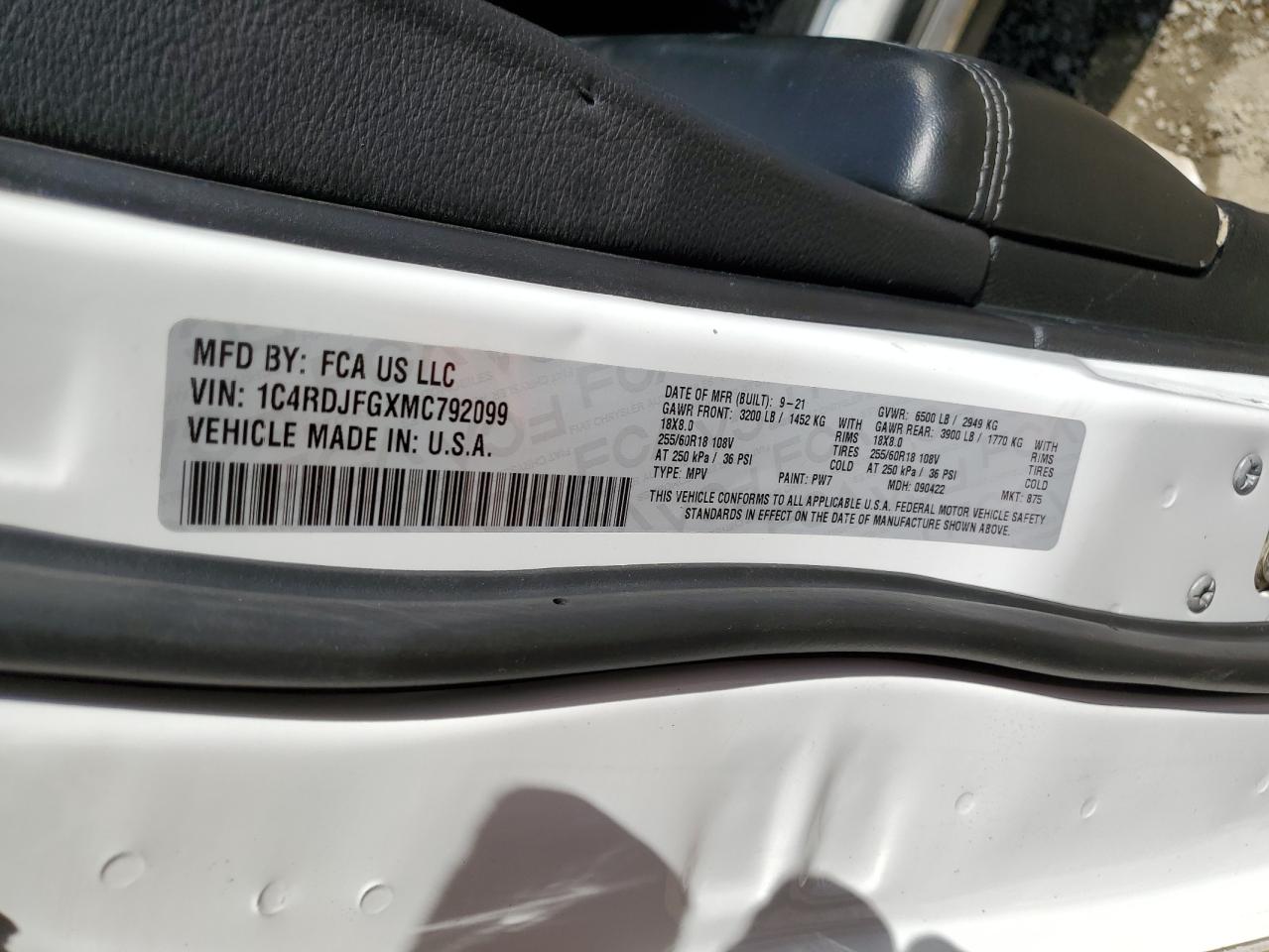 2021 Dodge Durango - Image 13