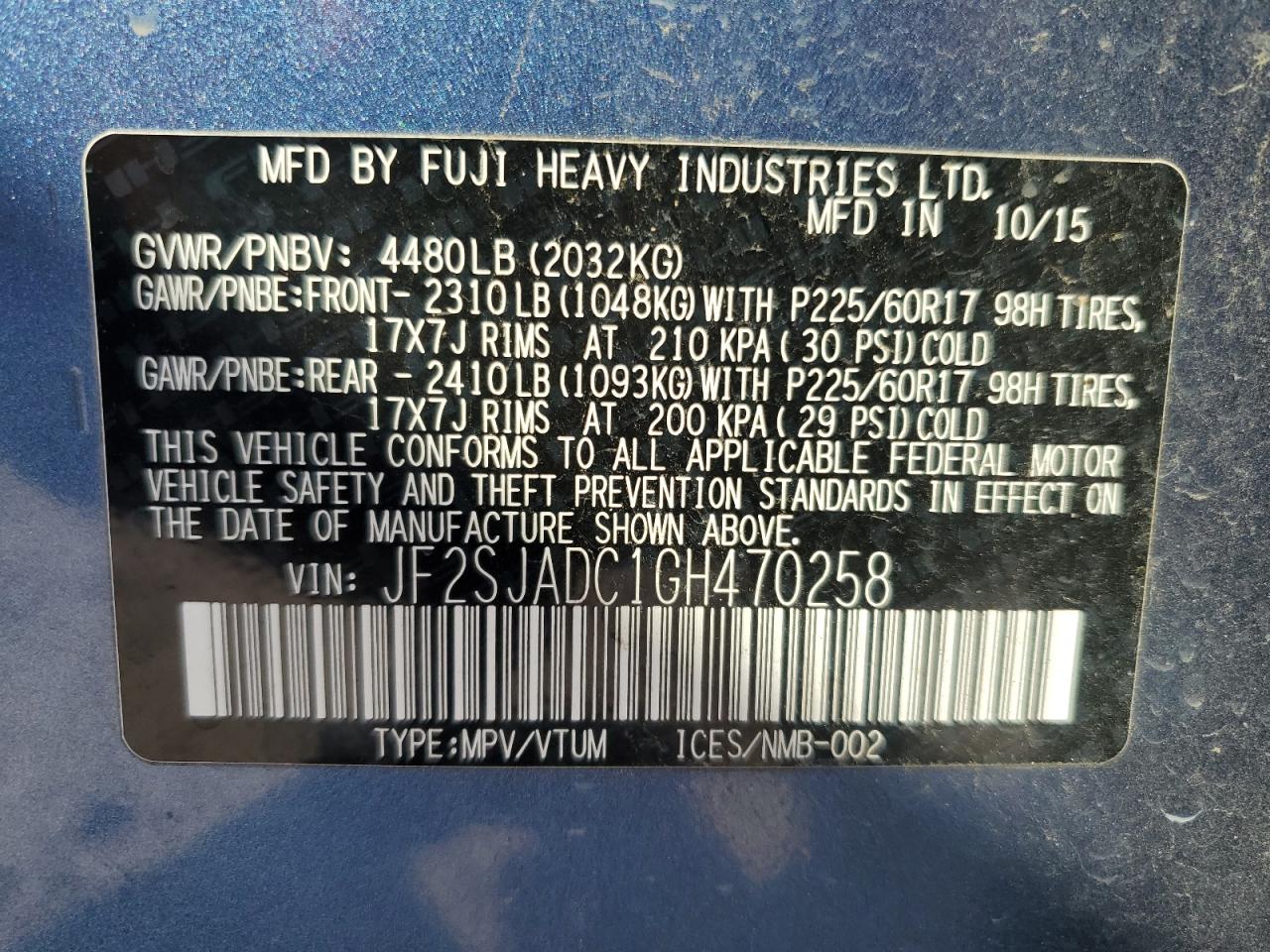 2016 Subaru Forester - Image 13