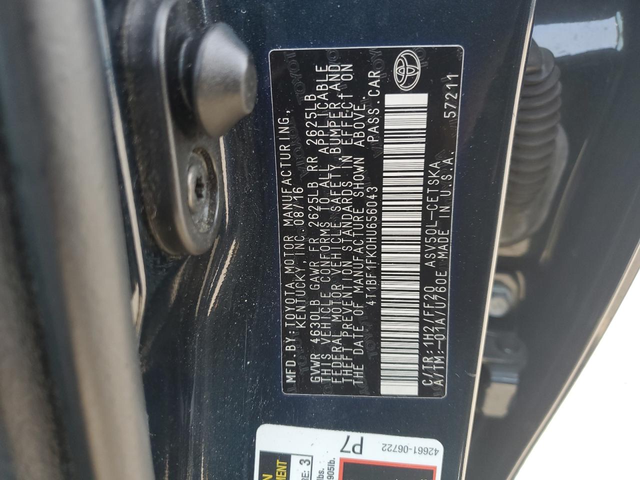 2017 Toyota Camry - Image 14