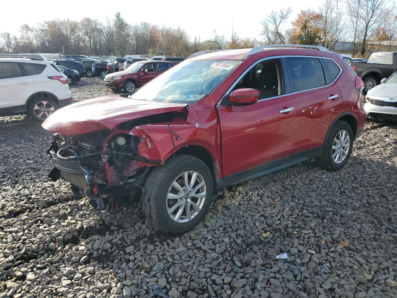 2017 Nissan Rogue S VIN: JN8AT2MV7HW259904 Lot: 79673664