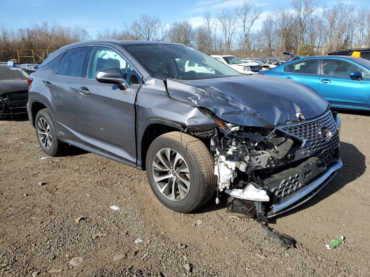 VIN 2T2HGMDA8NC072470 2022 LEXUS RX450 no.4