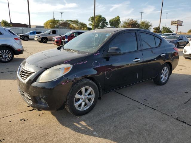  NISSAN VERSA 2012 Black