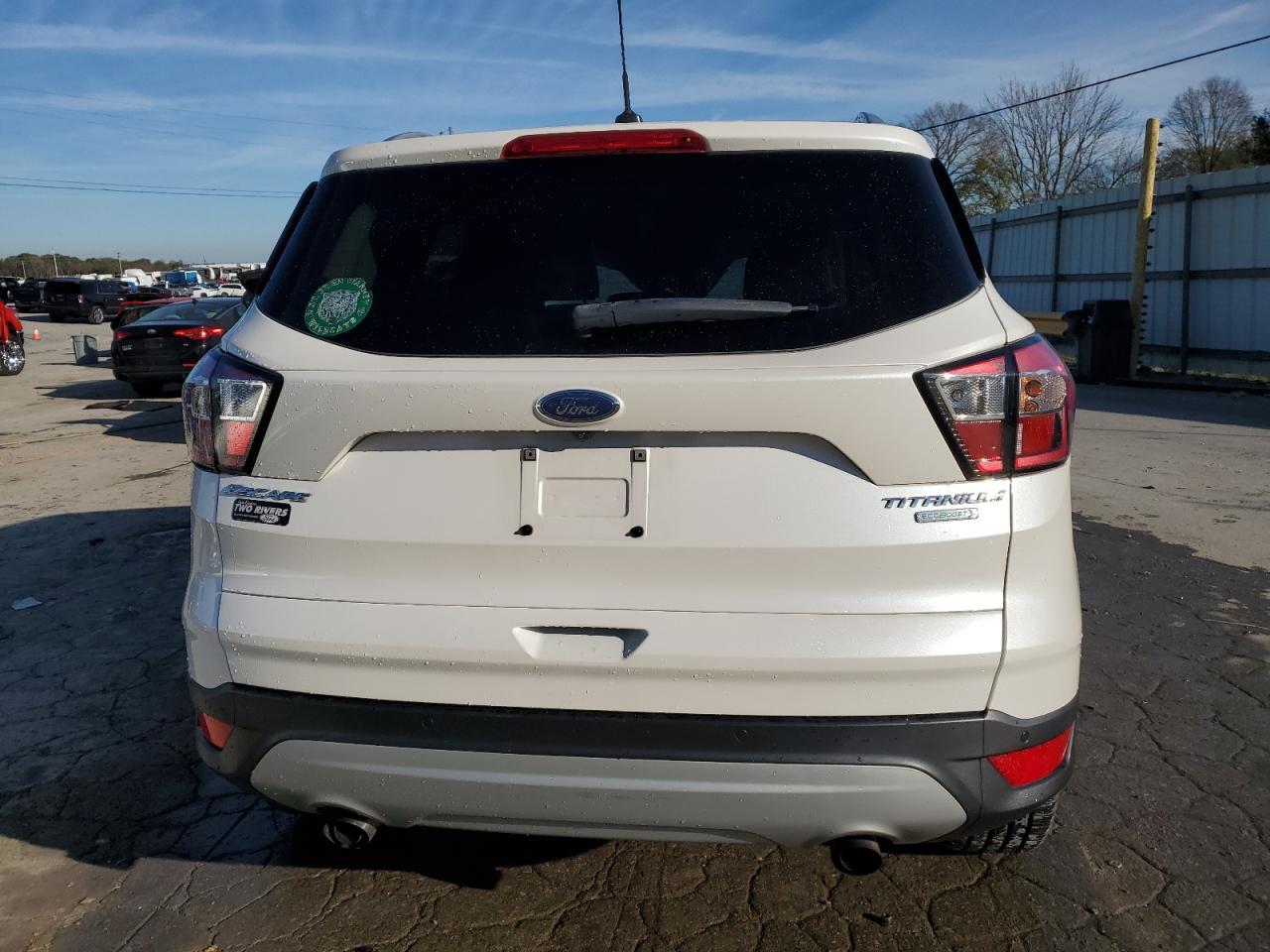 2017 Ford Escape Titanium VIN: 1FMCU0JD6HUD56505 Lot: 80165634