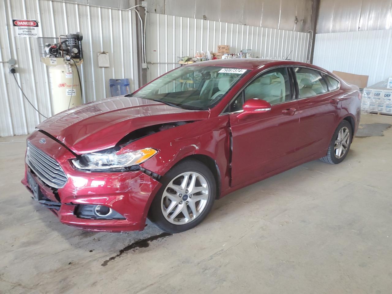 VIN 1FA6P0HD6G5125777 2016 FORD FUSION no.1