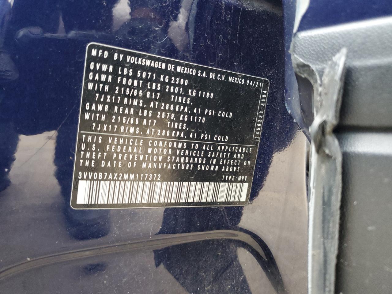 2021 Volkswagen Tiguan - Image 13