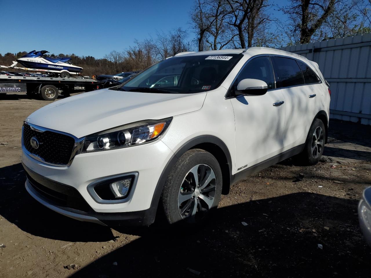 2016 Kia Sorento Ex VIN: 5XYPHDA54GG016912 Lot: 77136544