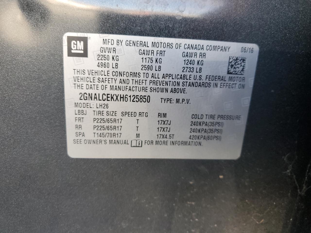 2017 Chevrolet Equinox - Image 13