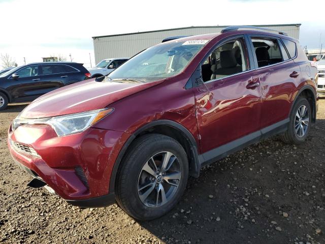  TOYOTA RAV4 2018 Червоний