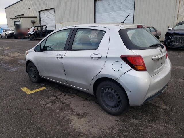  TOYOTA YARIS 2016 Srebrny